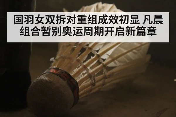 国羽女双拆对重组成效初显 凡晨组合暂别奥运周期开启新篇章